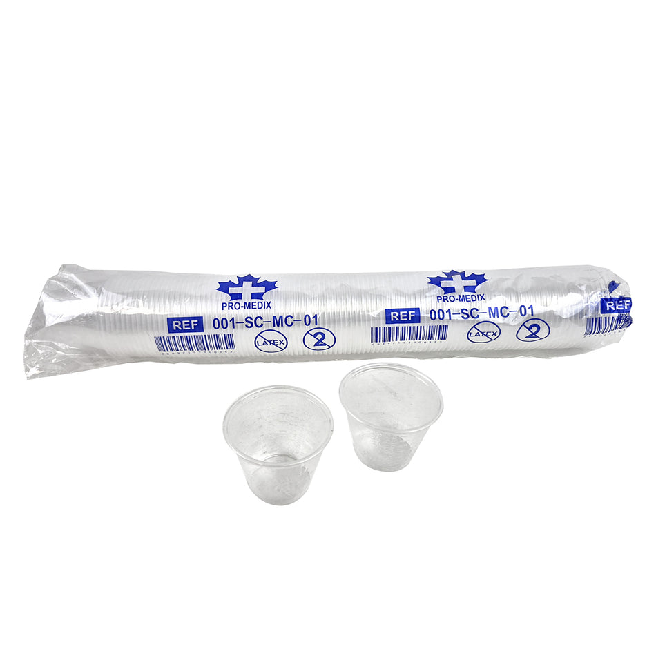 Medicine Cup Poly Graduated 30ml (1oz) - Pack 100
