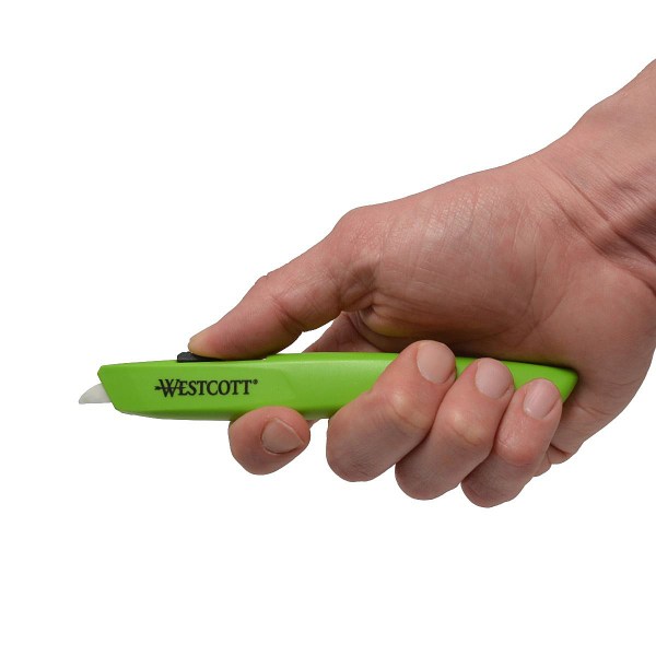 Cutter de sécurité Westcott pleine grandeur non remplaçable 100 ct