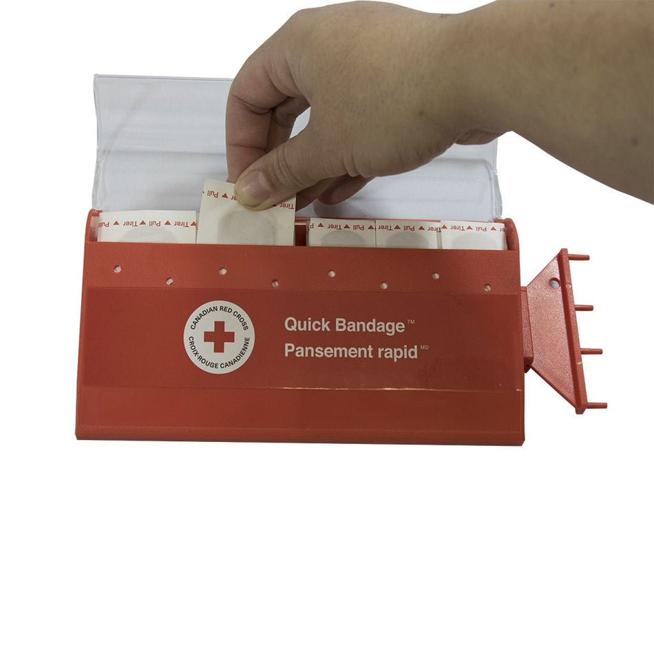 Distributeur de bandages rapide pour lieu de travail