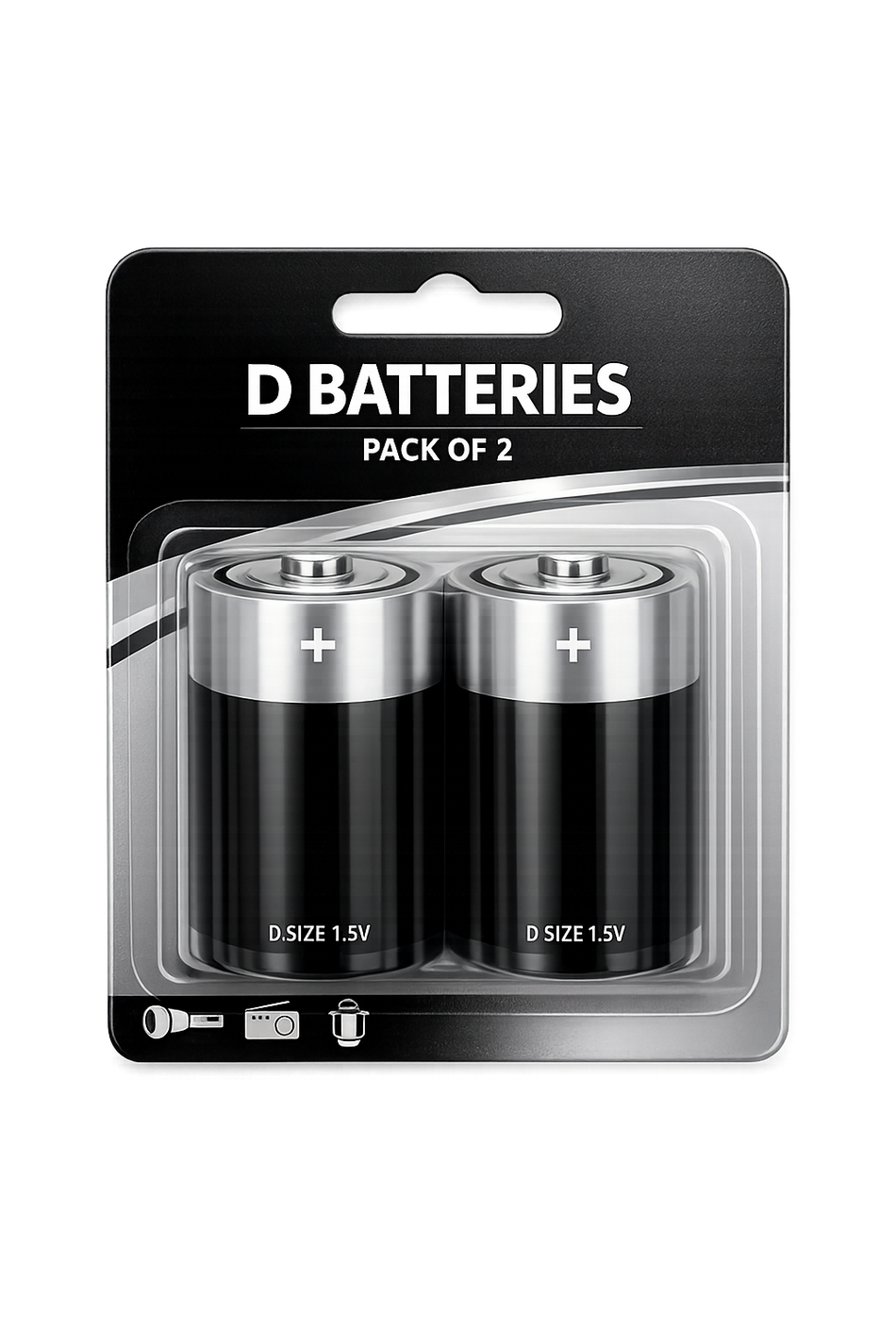 Battery D (pack of 2)
