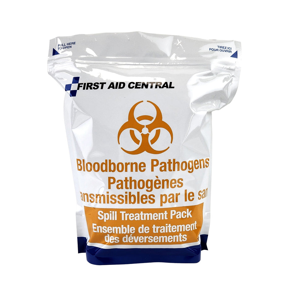 13-Piece Bloodborne Pathogens Treatment Pack – Resealable Emergency PPE Refill