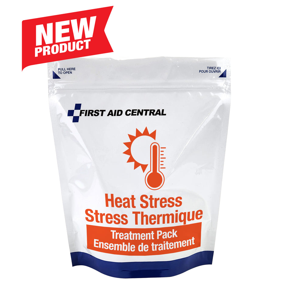 12-Piece Heat Stress Treatment Pack – Resealable Emergency Refill