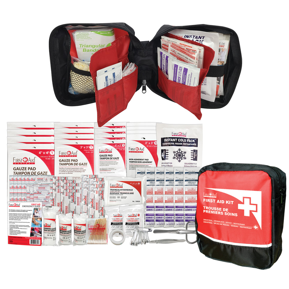 Trousse de premiers soins, 150 pièces, Nylon