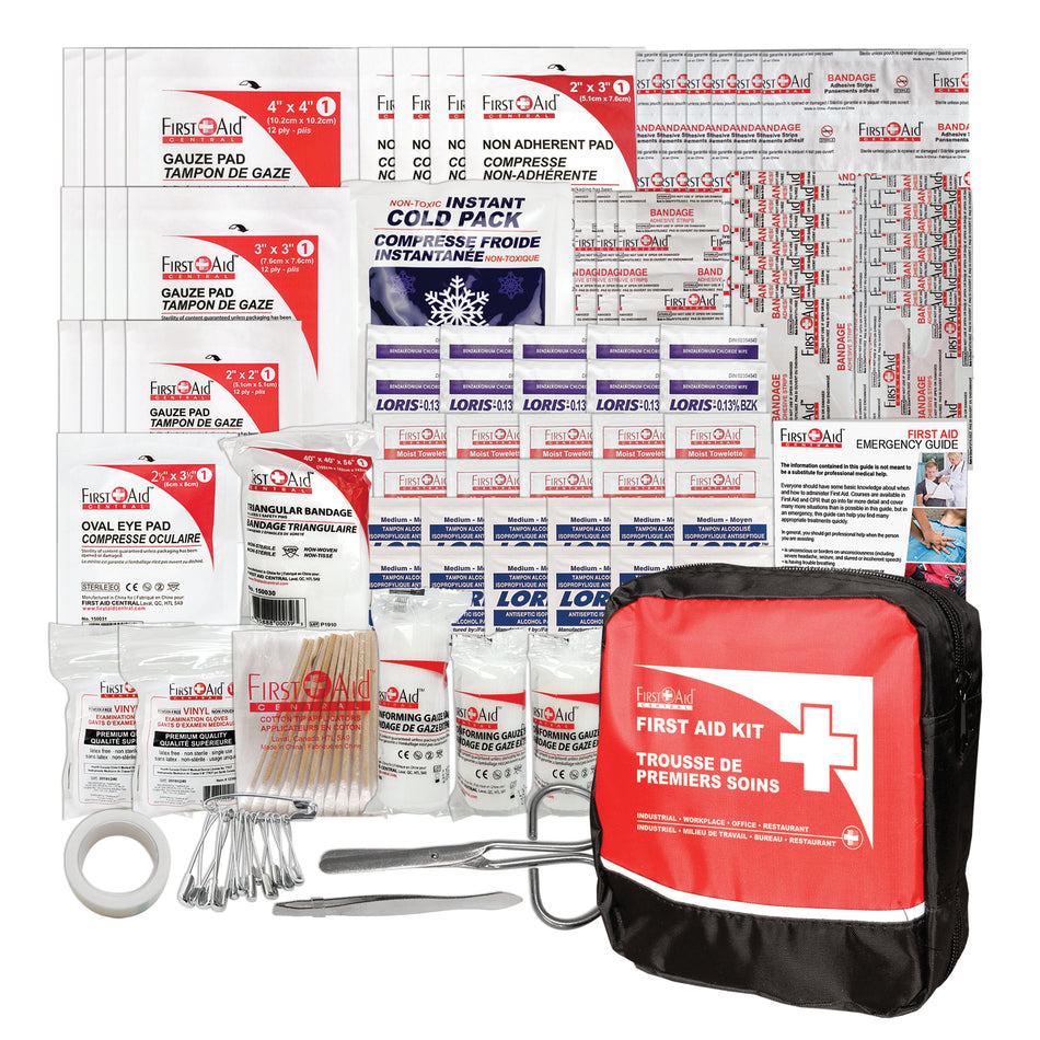 Trousse de premiers soins, 150 pièces, nylon