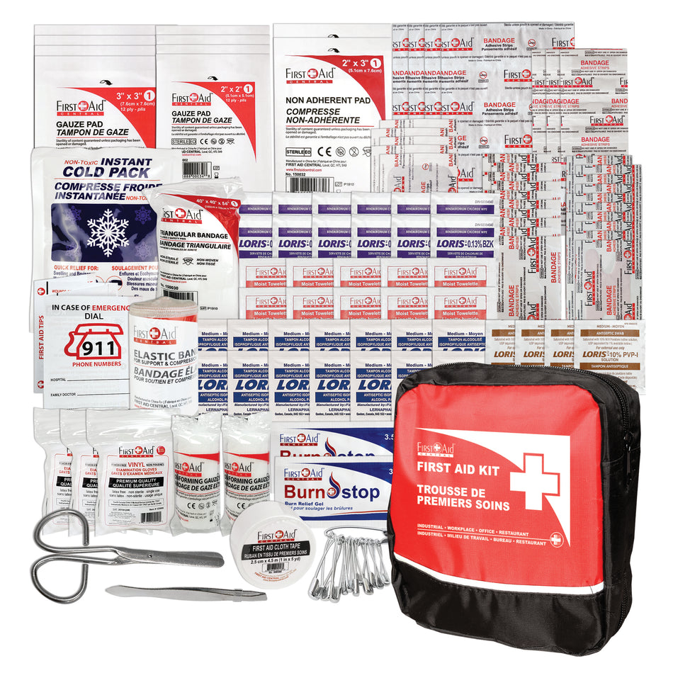 Trousse de premiers soins de base