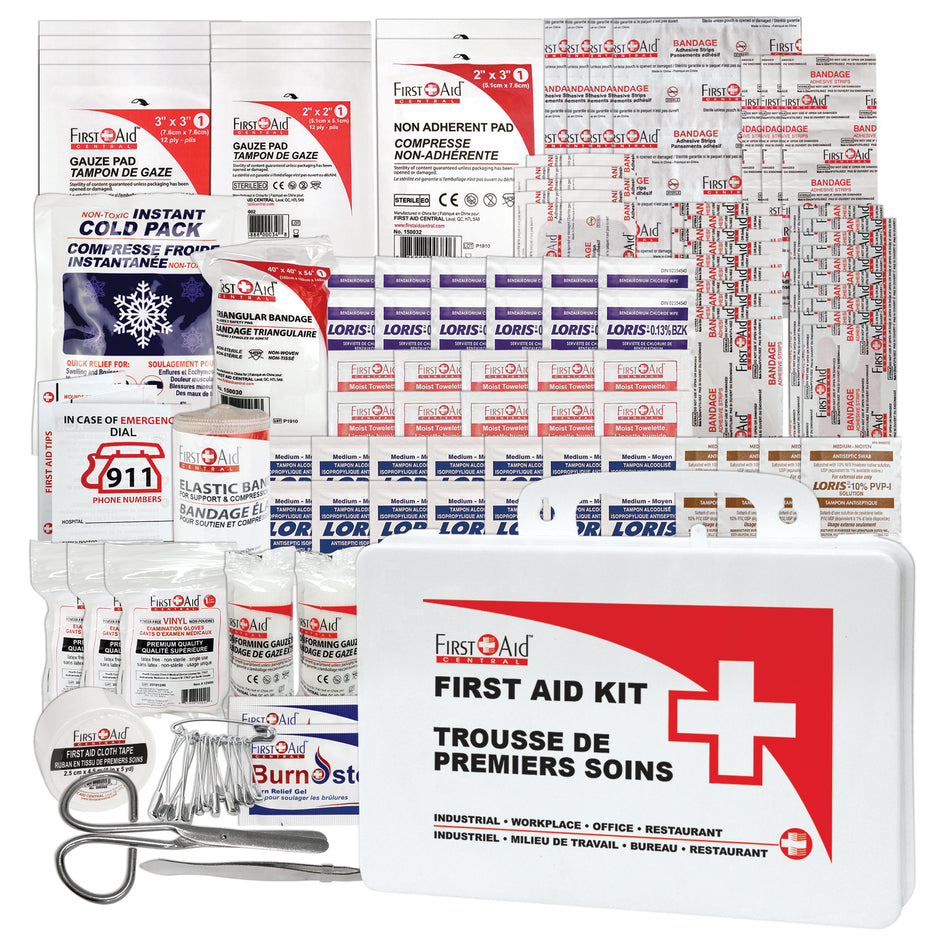 Trousse de premiers soins de base