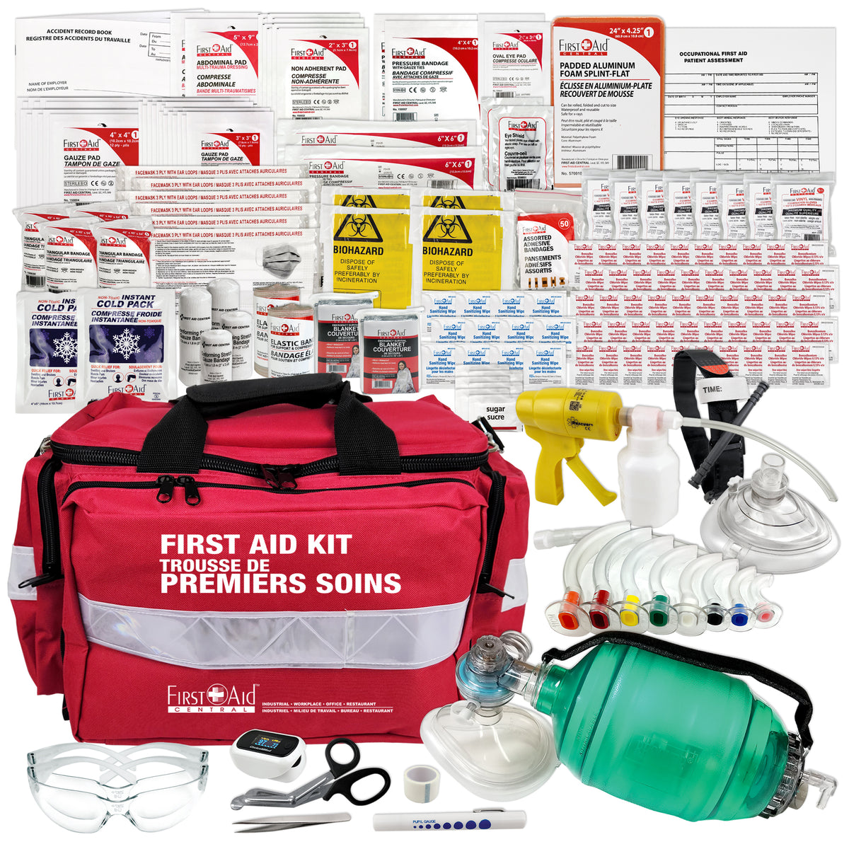 BC Advanced First Aid Kit - Nylon – First Aid Central