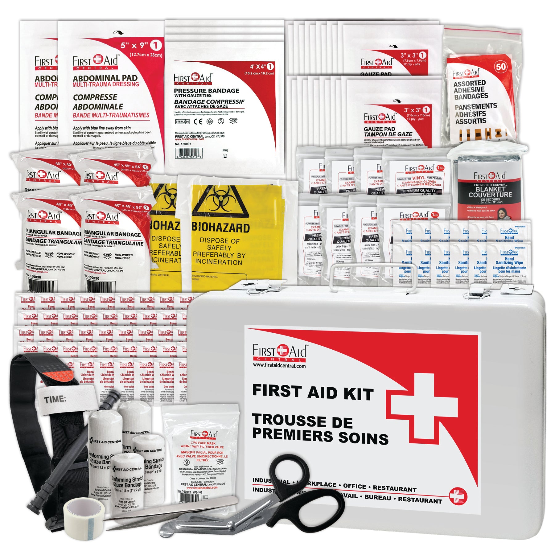 Type 2 First Aid Kit - Medium - CSA Z1220-24 Requirements (Qc and