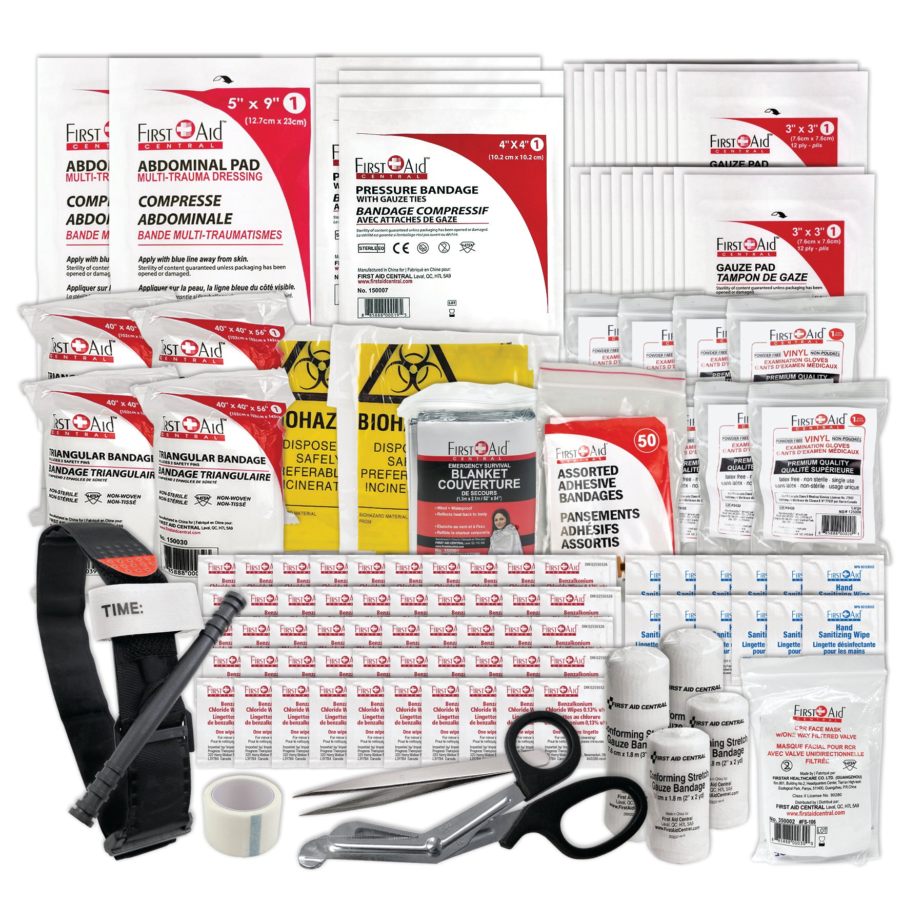Type 2 First Aid Kit - Medium - CSA Z1220-24 Requirements (Qc and Nova ...