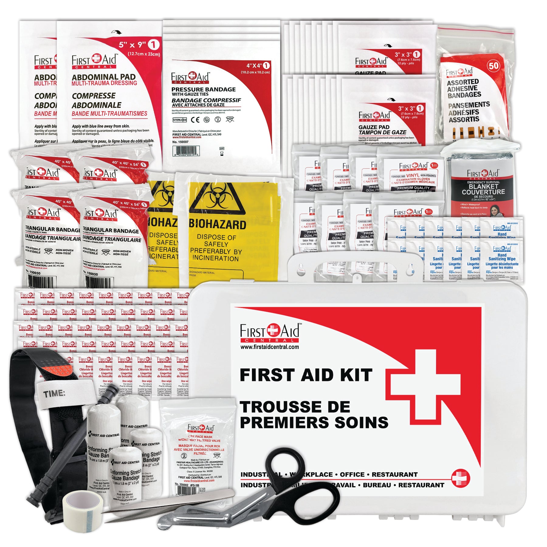 Type 2 First Aid Kit - Medium - CSA Z1220-24 Requirements (Qc and