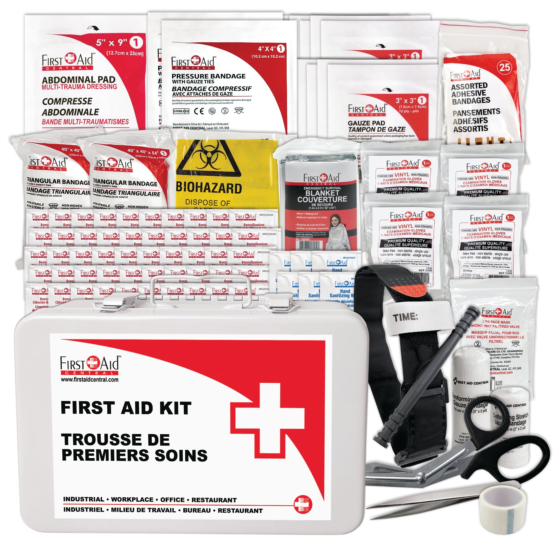 Type 2 First Aid Kit - Small - CSA Z1220-24 Requirements (Qc and