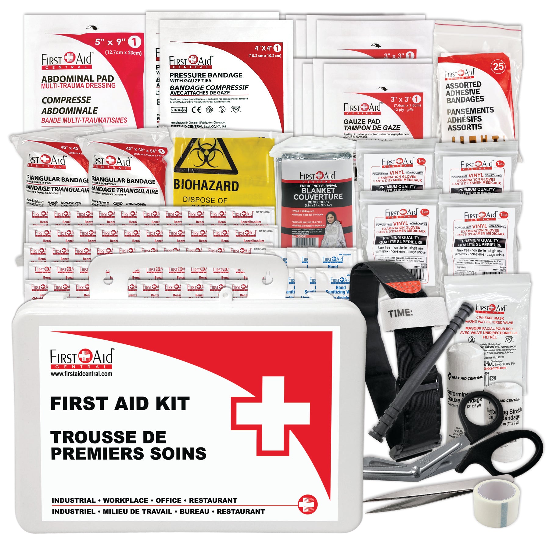 Type 2 First Aid Kit - Small - CSA Z1220-24 Requirements (Qc and
