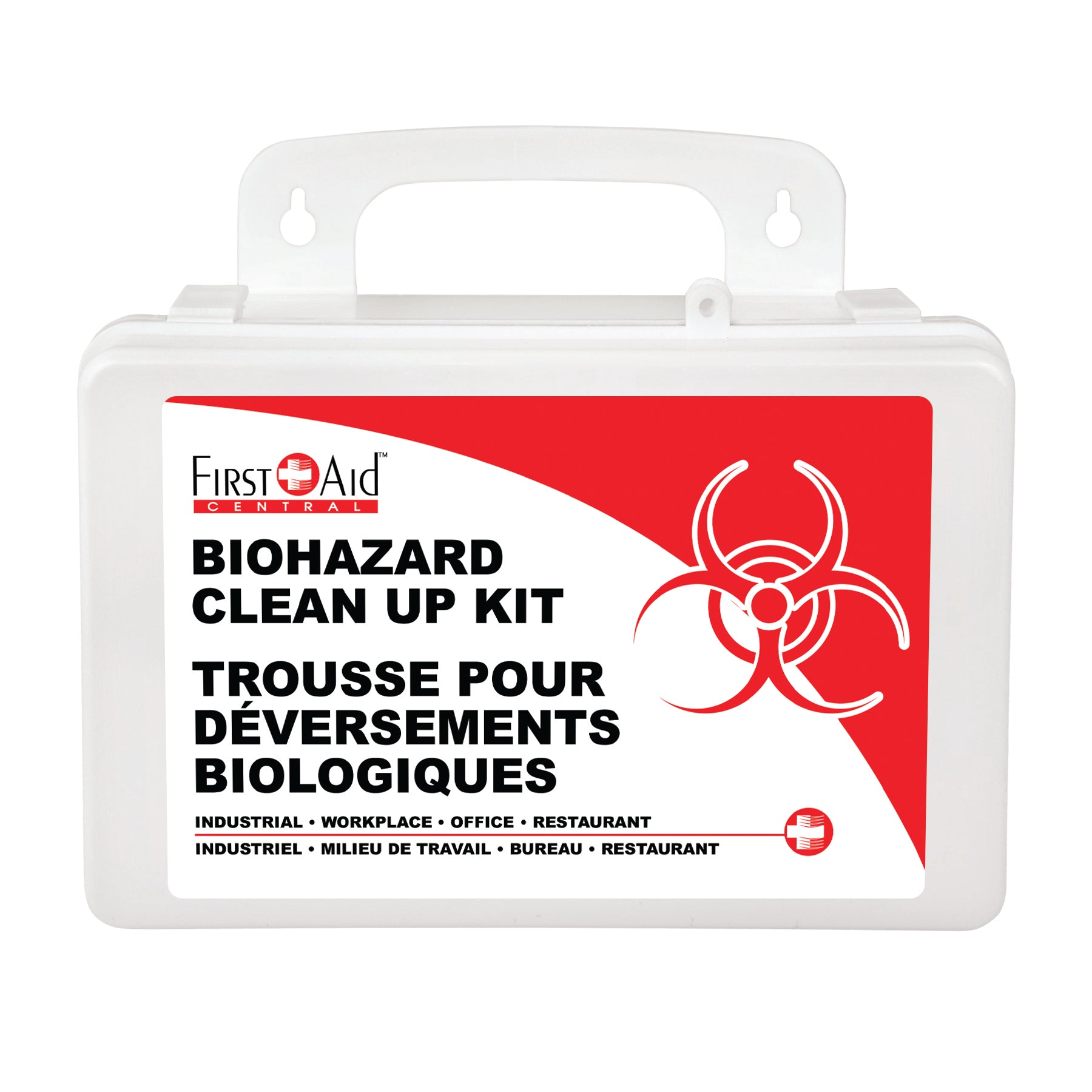 HAZMAT ハイブリッド15p Deluxe Biohazard Spill Clean-up Kit – First Aid Central