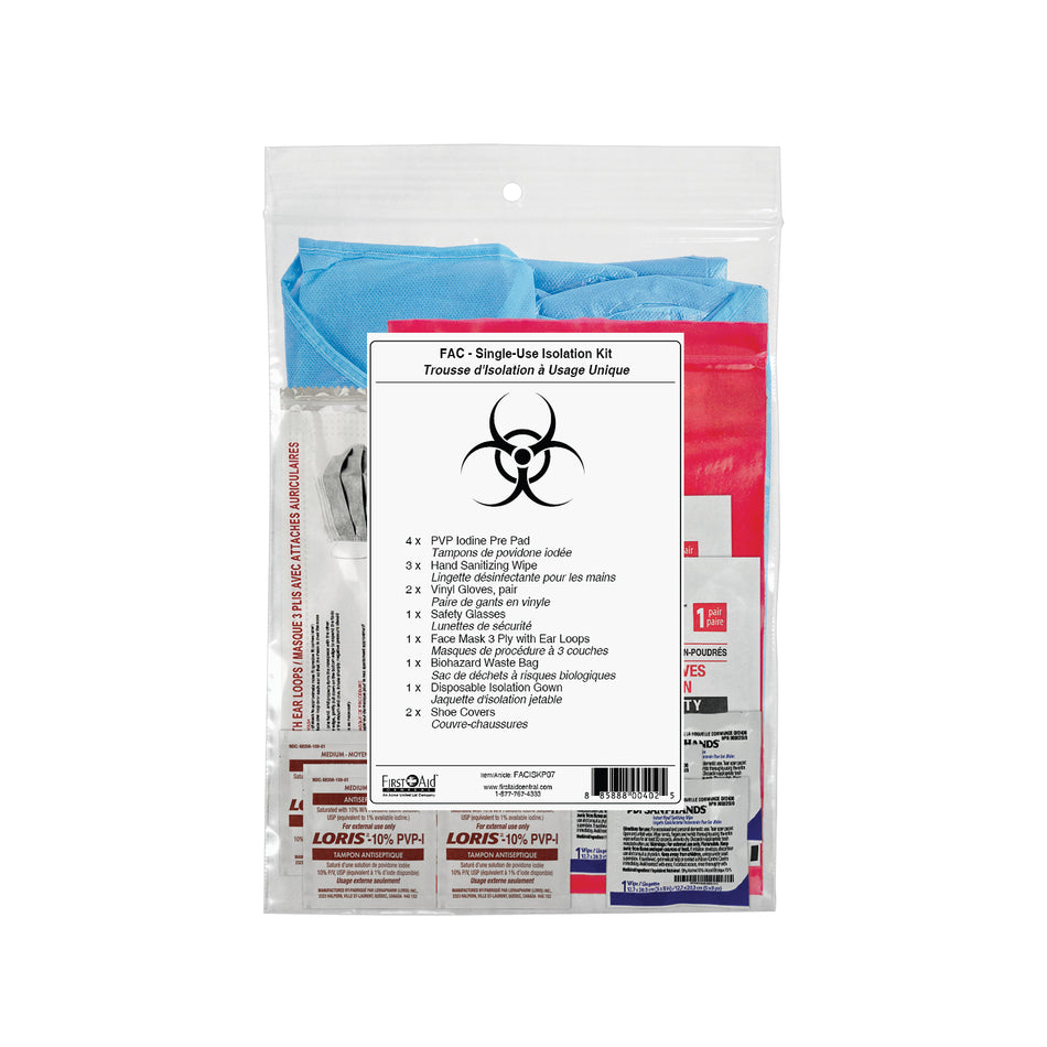 Pandemic Personal Isolation Kit