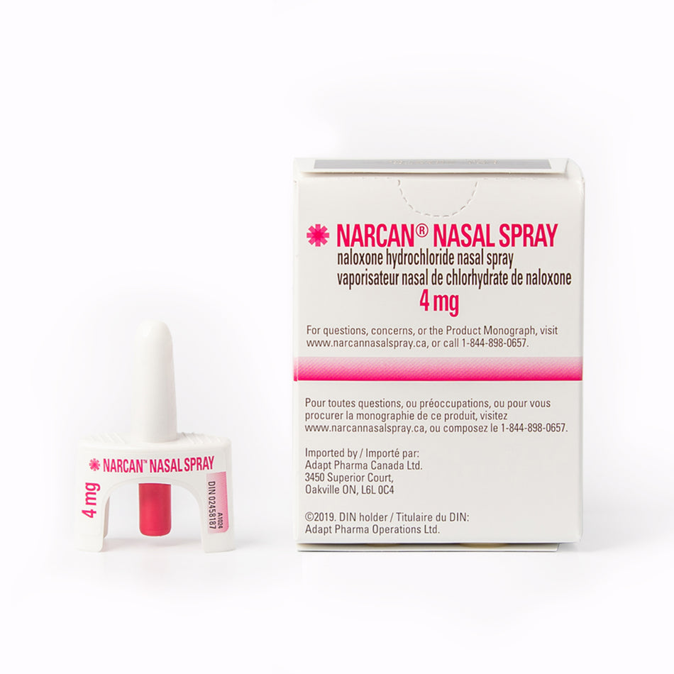 NARCAN® (chlorhydrate de naloxone) VAPORISATEUR NASAL 4mg