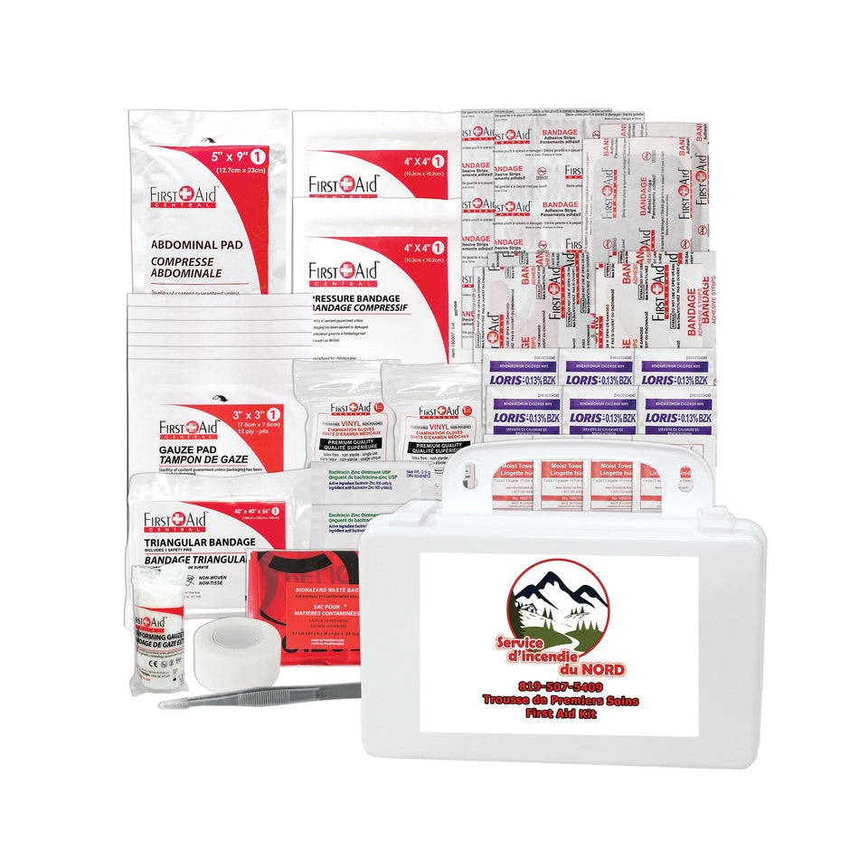 Type 1 Personal, First Aid Kit - SERVICE INCENDIE DU NORD