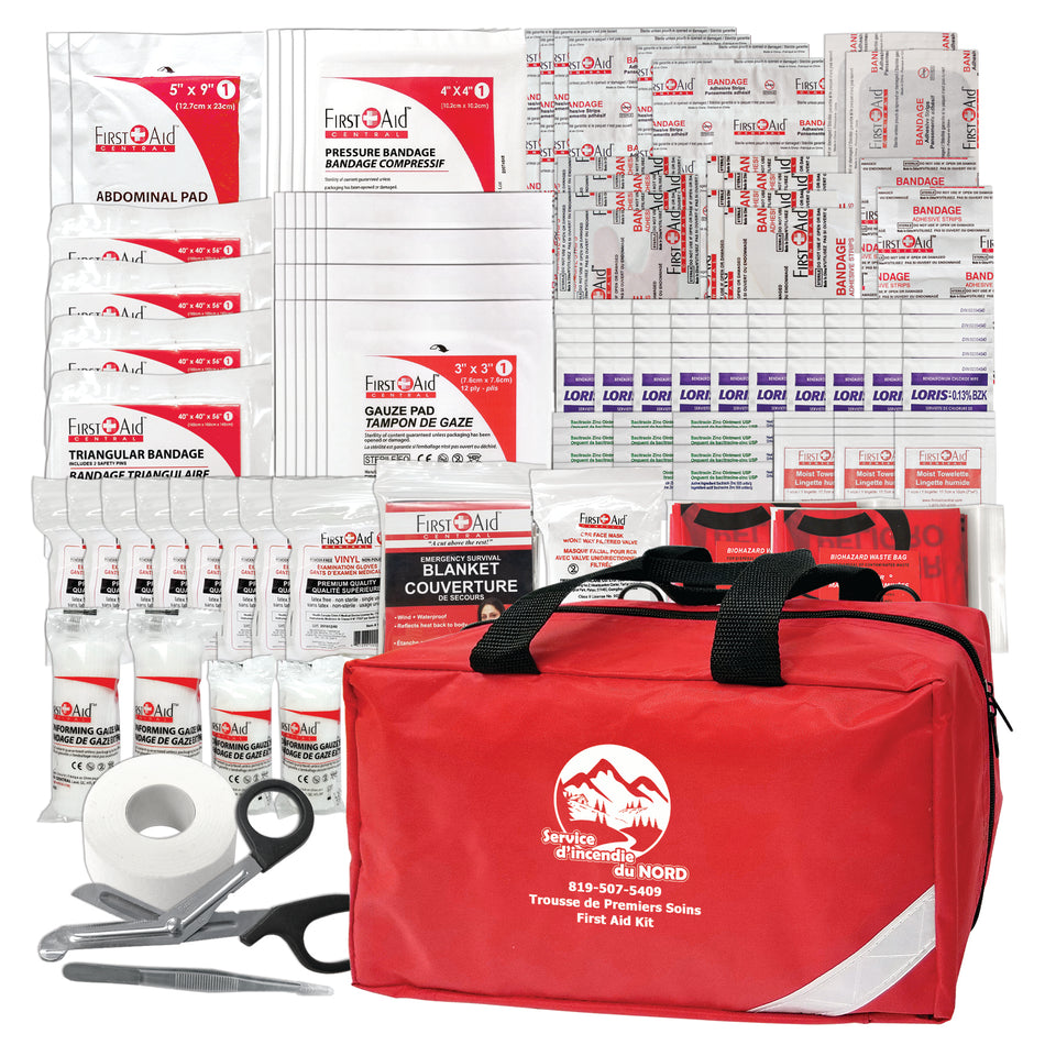 Type 2 Basic First Aid Kit - Medium (26-50 Workers) - SERVICE INCENDIE DU NORD