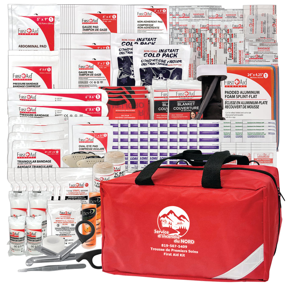 Type 3 Intermediate First Aid Kit - Medium (26-50 Workers) - SERVICE INCENDIE DU NORD