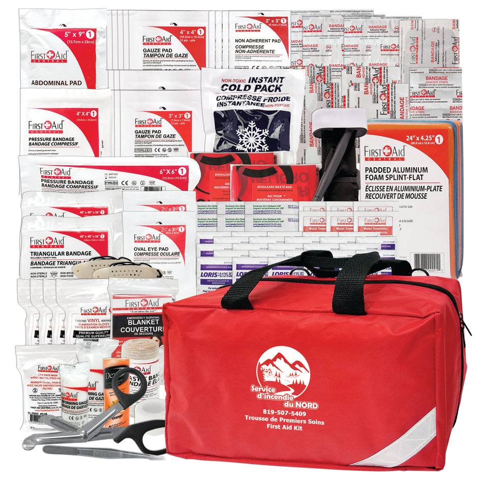 Type 3 Intermediate First Aid Kit - Small (2-25 Workers) - SERVICE INCENDIE DU NORD